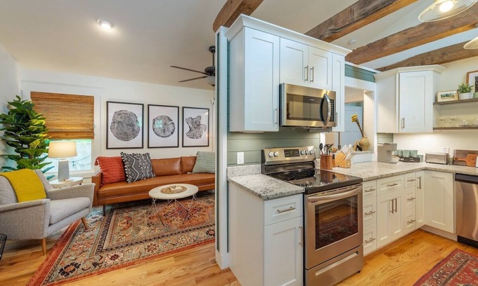 Waynesville House | Steps Away Cottage - Hot Tub, Fire Pit, Downtown