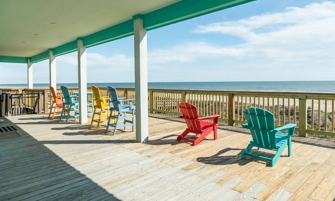 Miramar House | Steps From Beach - Pet Friendly Home w/ Walkover, Cargo Lift & Fenced Yard