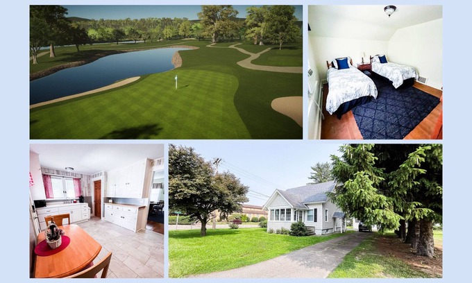 Endicott House | Steps from En-Joie Golf - 3BR Bungalow, Pet-Friendly w/AC & WiFi
