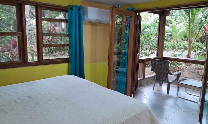 Sandy Bay Apartment | Steps from the Beach, Open Plan 1000 Sqft 1 Bed KING Bed A/C INCL.