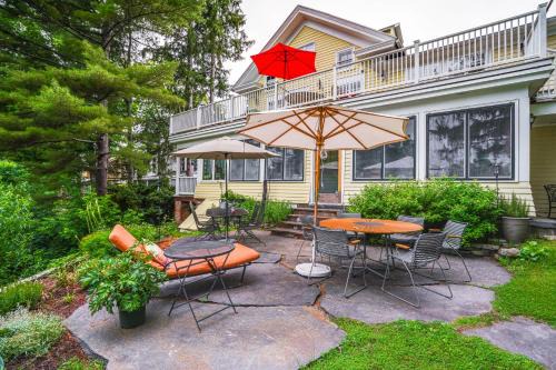 Stockbridge House | Steps to Downtown Stockbridge Home with Patio!