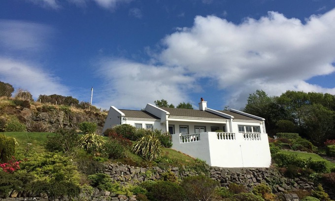 Leenane House | Stoneacre: Connemara cottage nestled into hillside overlooking Killary Fjord