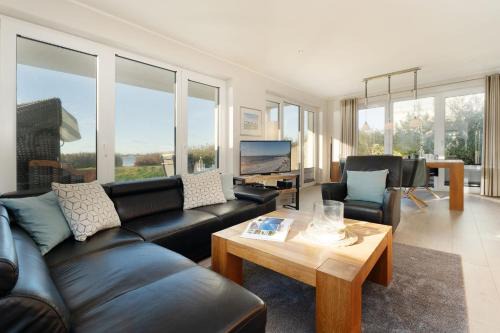 Fehmarnsund Apartment | Strandresidenz Vogelflug App16