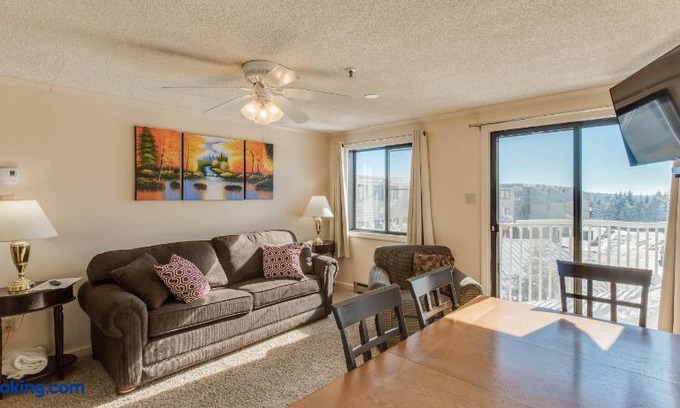Snowshoe House | Stroll to Slopes, Village Area, Ski in-out MtLodge 333