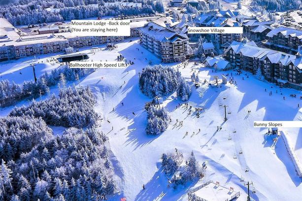 Snowshoe Apartment | Stroll to Slopes, Village Area, Ski in-out MtLodge 241