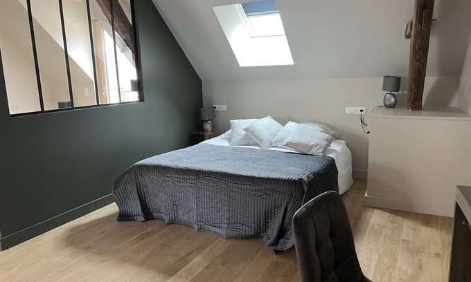 Prehy Apartment | Studio 2-Studio-Suite-Ensuite with Bath-Vineyard view