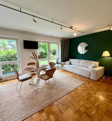 Golzheim Apartment | Studio 5 min zur Messe und Arena, 10 min zur Innenstadt
