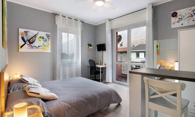 Cosio Valtellino Apartment | Studio Apartment 'Casa Vacanze La Begonia' with Mountain View, Private Garden and Wi-Fi