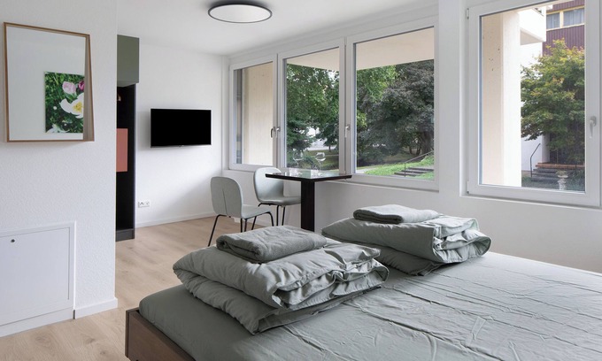 Bad Krozingen Apartment | Studio Apartment 'Biengen' with Wi-Fi