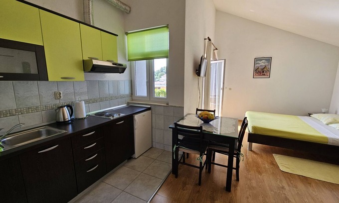 Duce Apartment | Studio apartment in Duće with Seaview, Balcony, Air condition, WIFI (5067-6)