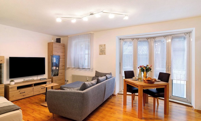 Bad Wildbad Apartment | Studio Apartment 'Schwarzwaldnestle' with Mountain View, Wi-Fi and Air Conditioning