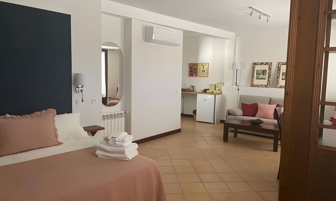 Consuegra Apartment | Studio 'Biblioteca' with Shared Terrace, Wi-Fi and Air Conditioning