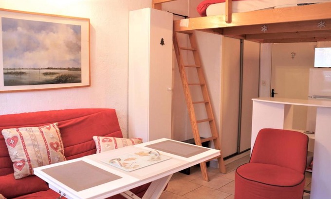 Pra Loup Apartment | Studio confortable avec terrasse à Pra Loup, proche pistes - FR-1-165A-70