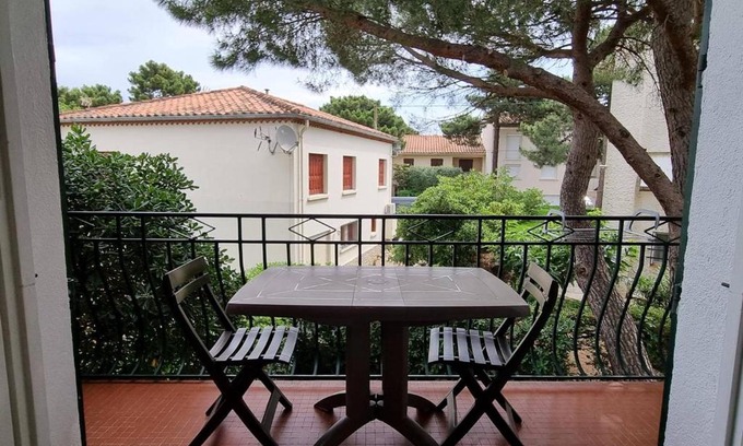 Plage d'Argeles Apartment | Studio confortable à 2 pas de la mer avec balcon - Argelès-sur-Mer - FR-1-388-209