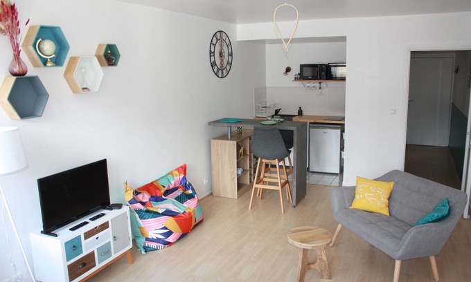 Saint-Brieuc Apartment | Studio de 33 m² en Centre-ville