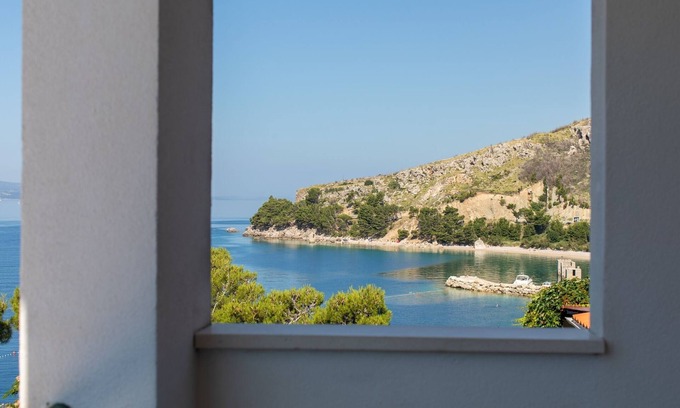 Medici Apartment | Studio flat with terrace and sea view Medići, Omiš (AS-1046-d)