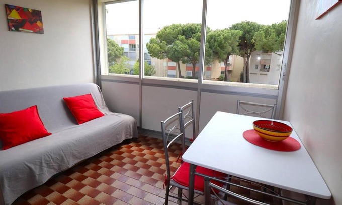 Le Grau-Du-Roi Apartment | Studio Le Grau-du-Roi, 1 pièce, 4 personnes - FR-1-307-55