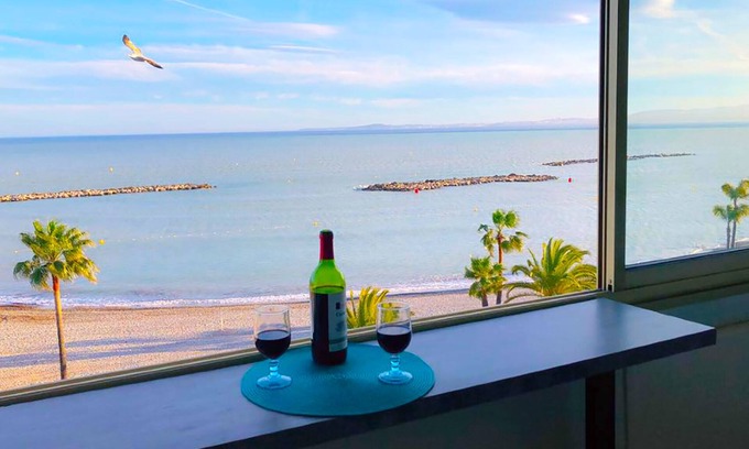 Saint-Laurent-du-Var Apartment | Studio Moderne 4 Pers - Vue mer Plage Panoramique