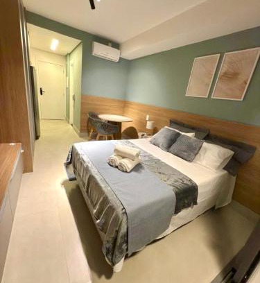 Indianopolis Apartment | Studio Moema Completo Com Vaga Grátis e Localização Premium