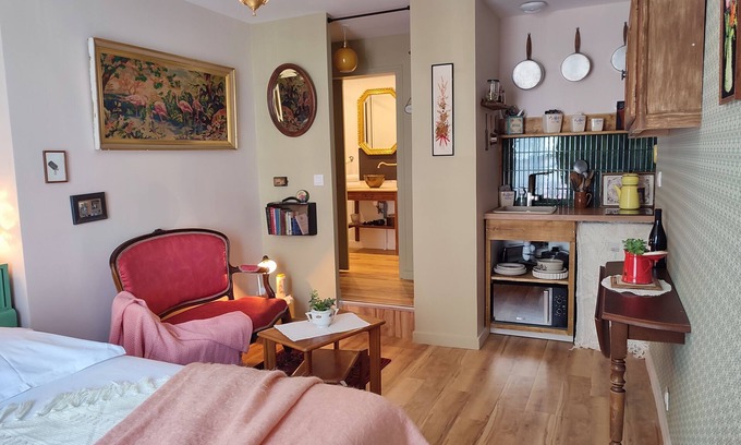 Quartier du chateau Apartment | Studio Nature Avec vue sur le Château