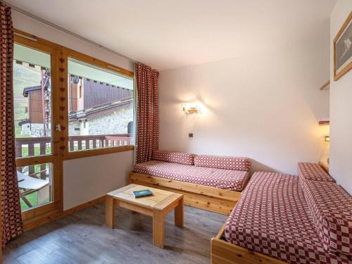 Les Avanchers-Valmorel Apartment | Studio ski-in/ski-out, balcon sud, cuisine équipée, 4 pers, animaux ok - FR-1-356-274