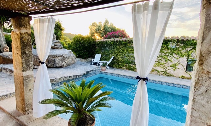 Son Macia Apartment | Studio Sur with covered terrace - absolute peace as child-free rental