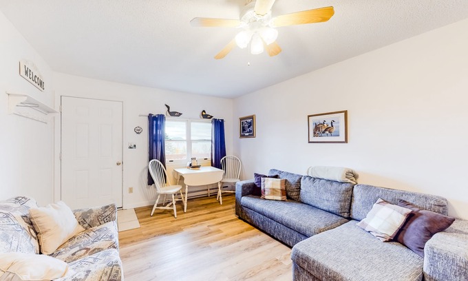 Rockwood Apartment | Studio w/balcony, shared dock & views of Moosehead Lake/Mt. Kineo