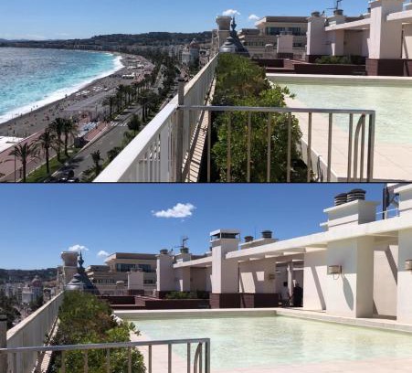 Carre d'Or House | Studio with Terrace & Rooftop Pool in Promenade des Anglais