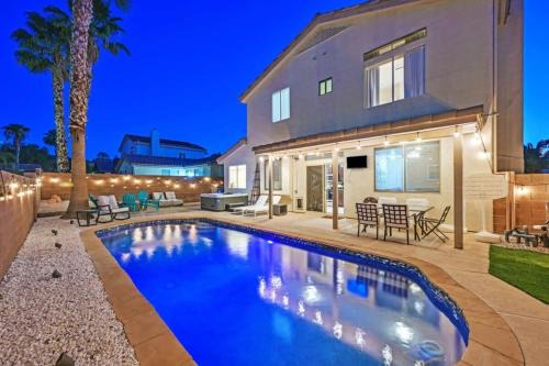 MacDonald Ranch House | Stunning 4BR Getaway w Pool, Hot Tub, & Firepit