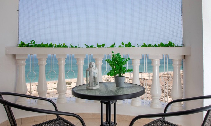 Al Hamra Village Apartment | Stunning and Cozy Sea View Studio Apartment