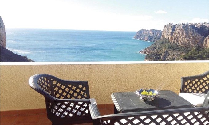 Cumbre del Sol Apartment | Stunning apartment in Benitachell with 1 Bedrooms, Outdoor swimming pool and WiFi