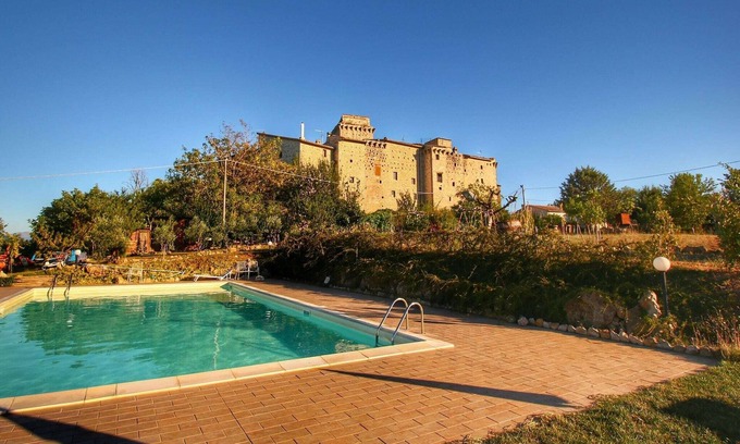 Barattano Other | Stunning Castle in Gualdo Cattaneo with Shared Swimming Pool