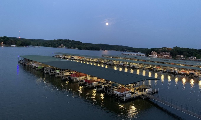 Camdenton Condo | Stunning Lake Getaway, Lake Front, No steps, Boat ramp, no gravel, near ballpark