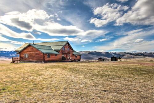 Philipsburg House | Stunning Mountain-View Ranch on 132 Acres!