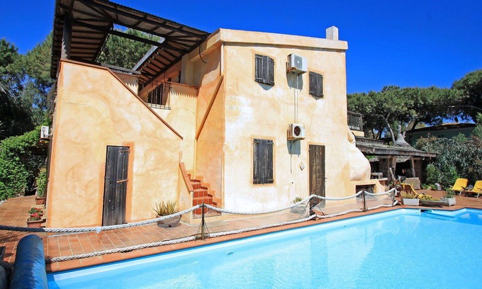 San Pietro a Mare Villa | Stunning private villa for 14 people with WIFI, A/C, private pool, TV, patio and pets allowed