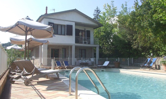 Sassetta Villa | Stunning private villa for 8 guests with pool, WIFI, TV, patio, panoramic view and parking