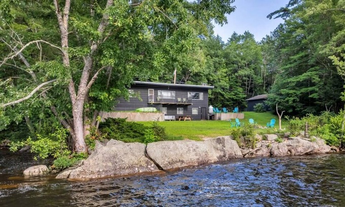 West Buxton House | Stunning Saco River Front Home