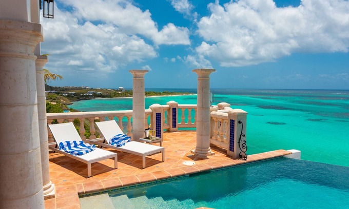 Island Harbour Villa | Stunning Villa Azure, Overlooking Shoal Bay Beach, Owner Listing
