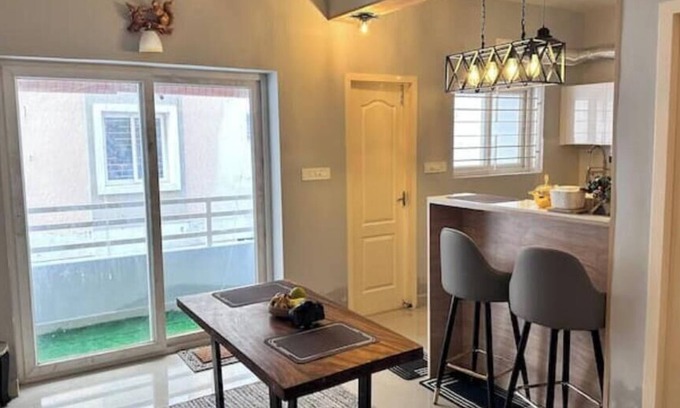 Muttukadu Apartment | Stylish 2 BHK Apartment - Walk to the Beach Near Boat House – ECR Bliss