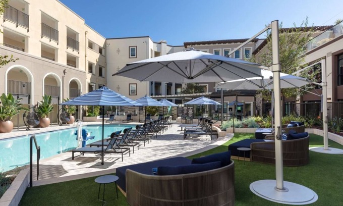 Whisman Station Condo | Stylish and Spacious 2BR Condo with Gorgeous Pool