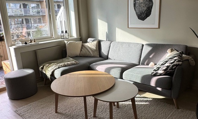 Oslo Apartment | Stylish and spacious flat with balcony at Bjølsen, Oslo