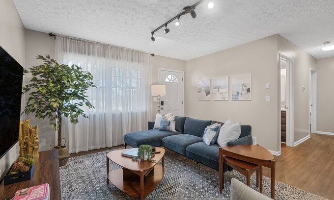 Columbus House | Stylish Family Escape with Game Room Close to Columbus Hotspots