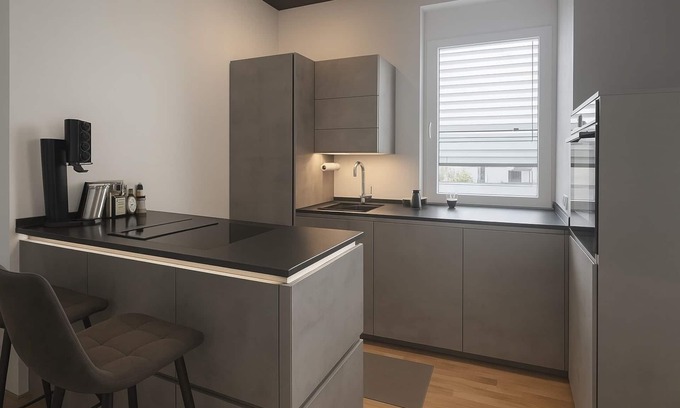 Altstadt I Apartment | 🏡 Stylish Penthouse Apt with Rooftop Terrace near River Ruhr & Central Station
