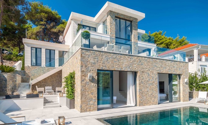 Postira Villa | Stylish Villa Modern With Dalmatian Architecture And Wine Cellar