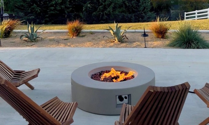 Paso Robles House | Stylish Wine Country Getaway: 2 Acres, Olive Trees & Sunset Views