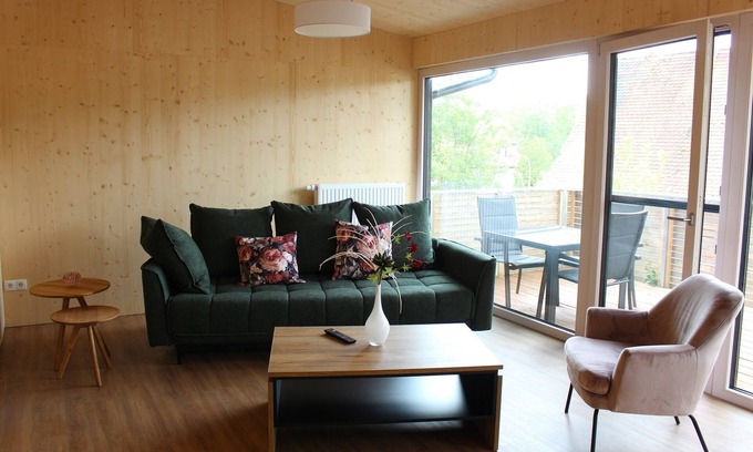 Ebrach Apartment | Stylishly furnished apartment (57sqm) with south-facing balcony