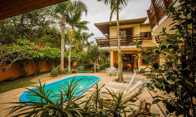 Campeche Norte House | Suíte Praia da Solidão - Pousada Tulipane -Floripa