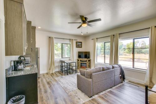 Preston Apartment | Sugar Creek Apartment on Cub River Shared Yard!