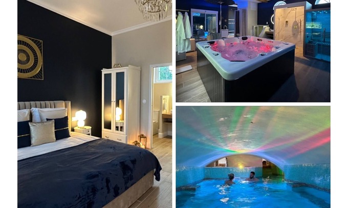 Crecy-sur-Serre Villa | Suite agate bleue Au domaine du pré dieu