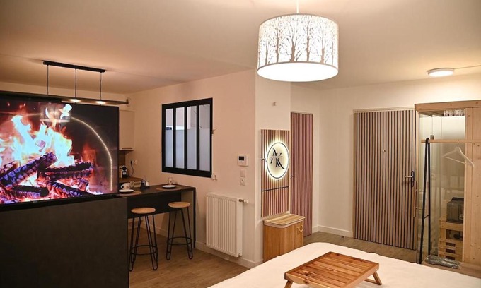 Presles Apartment | Suite and spa jacuzzi sauna proche Paris